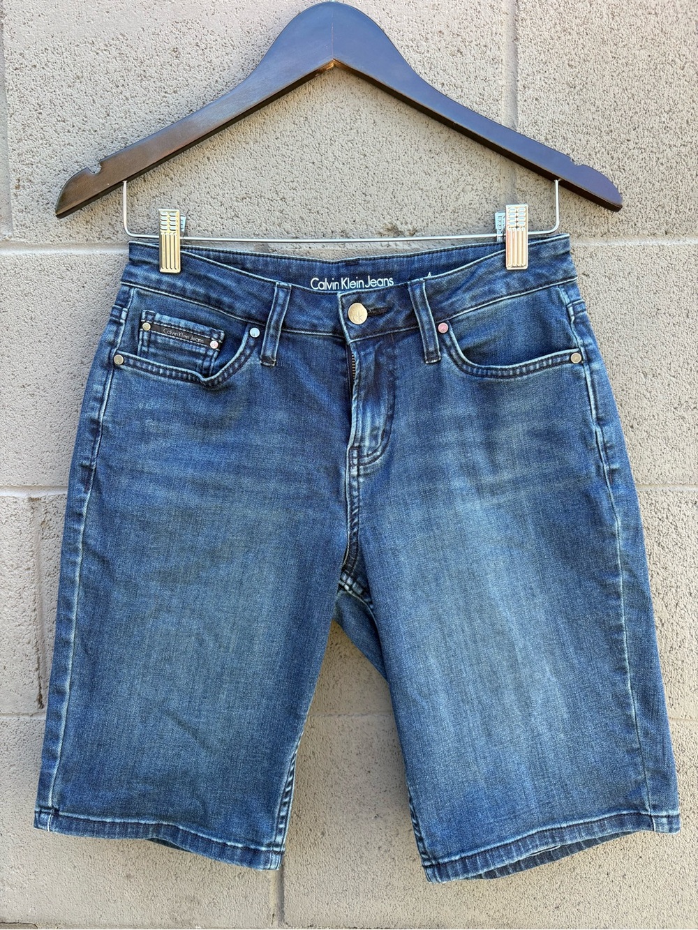 Calvin Klein Jeans Women’s Blue Denim Shorts